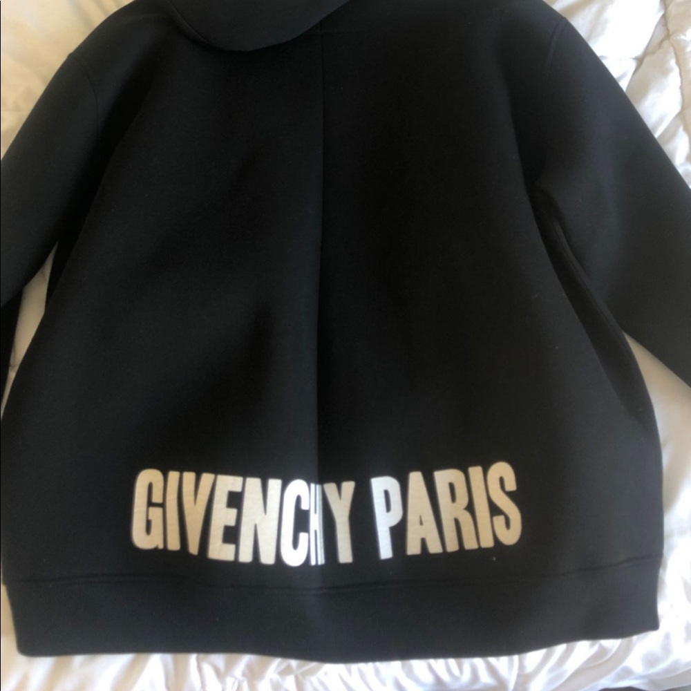 Givenchy zip up sweater